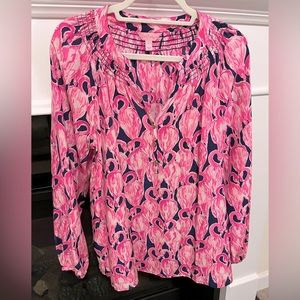 Lilly Pulitzer - Elsa Via Amore Top - Large